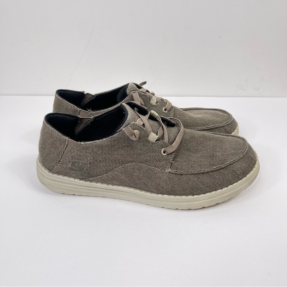 Skechers Melson-Volgo Men’s Brown Slip-on Shoes Size 10 - Picture 4 of 8